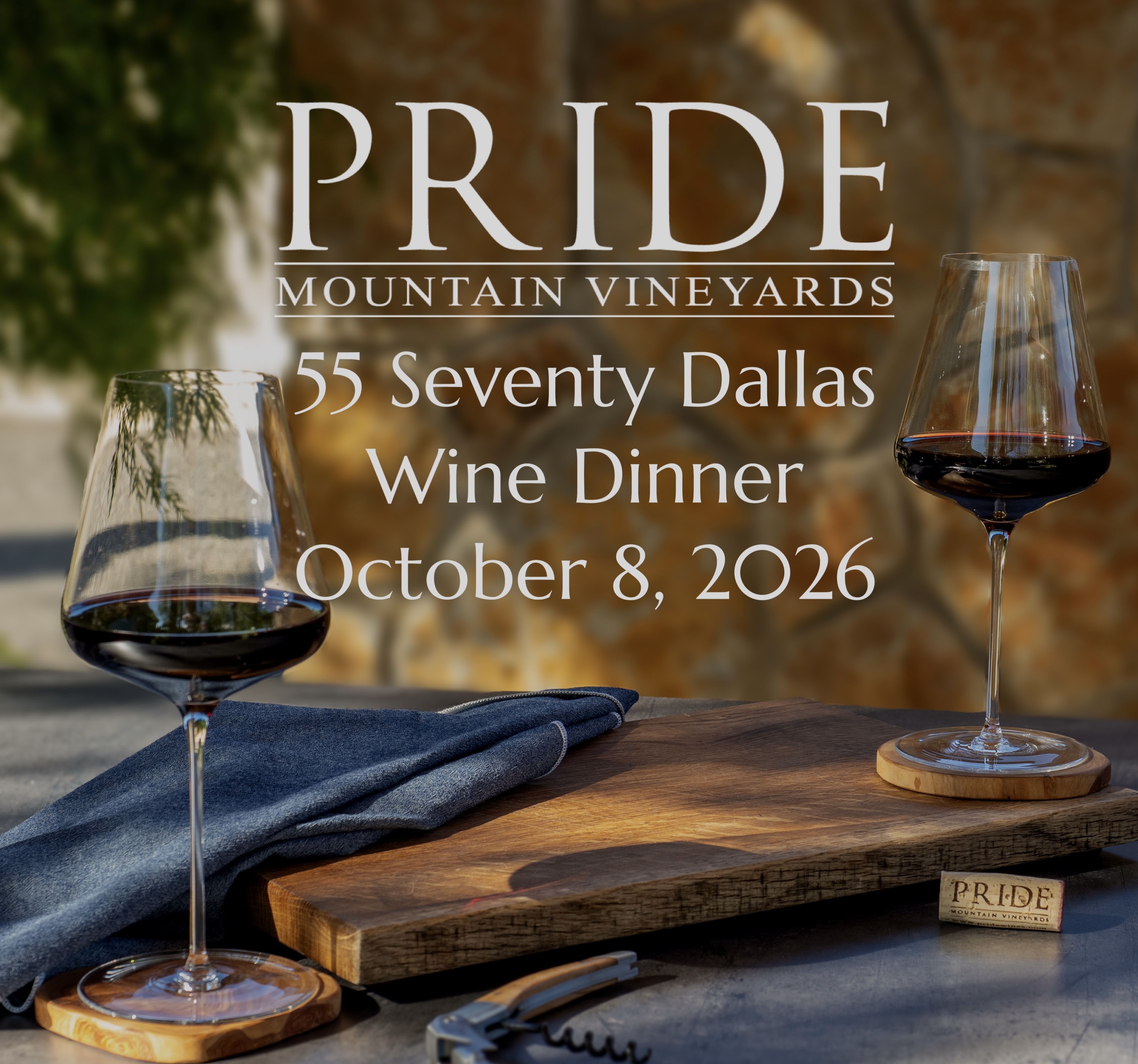 Pride Mountain Vineyards Dinner at 55 Seventy Dallas | Dallas, TX